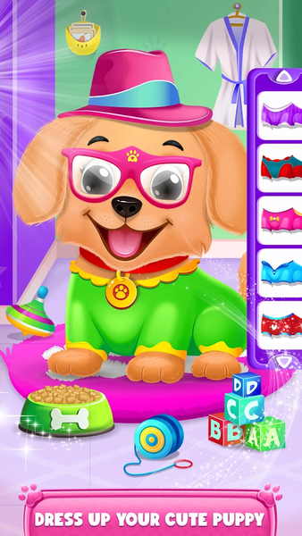 My Cute Puppy Daycare Salon - Gameplay image of android game