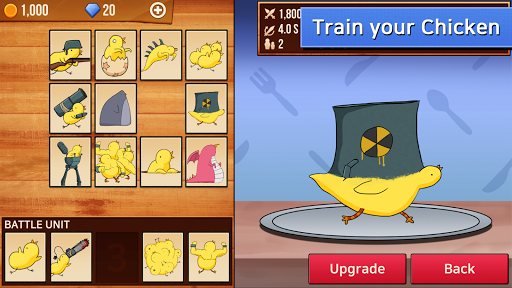 Chicken VS Man - Gameplay image of android game