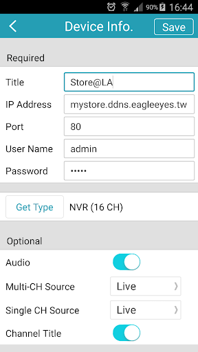 EagleEyes(Lite) - Image screenshot of android app