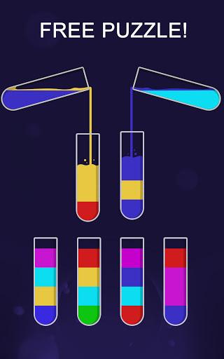 Color Sort Puzzle-Puzzle Game - Gameplay image of android game