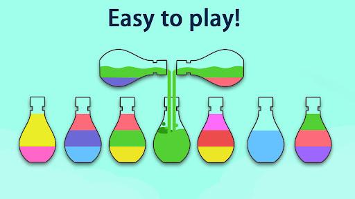 Sort Puzzle-water color puzzle - عکس بازی موبایلی اندروید
