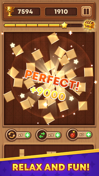 Wood Block - Sudoku Puzzle - Gameplay image of android game
