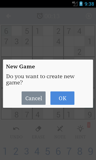 Sudoku - عکس برنامه موبایلی اندروید