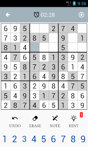 Sudoku - عکس برنامه موبایلی اندروید