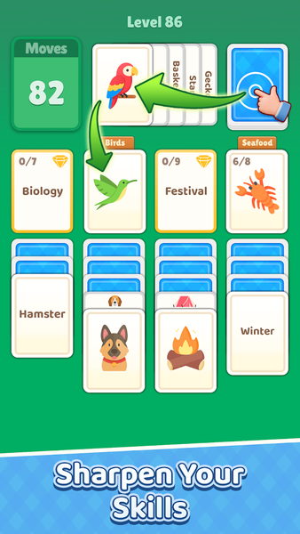 Card Solitaire: Word Game - عکس بازی موبایلی اندروید