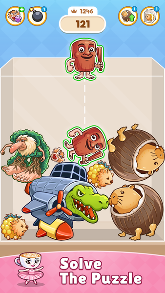 Brainzot Drop: Animal Merge - عکس بازی موبایلی اندروید