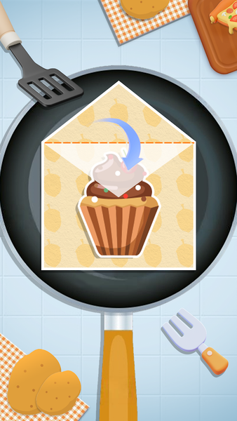 Origami Fun: Fold Paper Puzzle - Gameplay image of android game