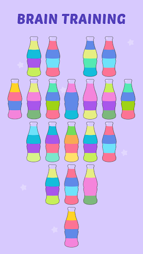 Water Sort - Sort Color Puzzle - Gameplay image of android game