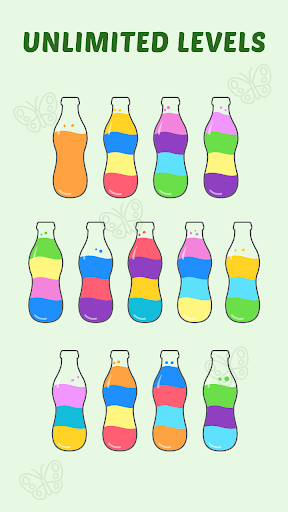 Water Sort - Sort Color Puzzle - Gameplay image of android game