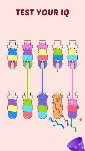 Water Sort - Sort Color Puzzle - Gameplay image of android game