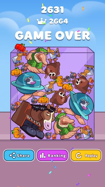Meme Merge Mania: Drop Game - عکس بازی موبایلی اندروید