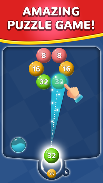 Number Bubble Shooter - عکس بازی موبایلی اندروید