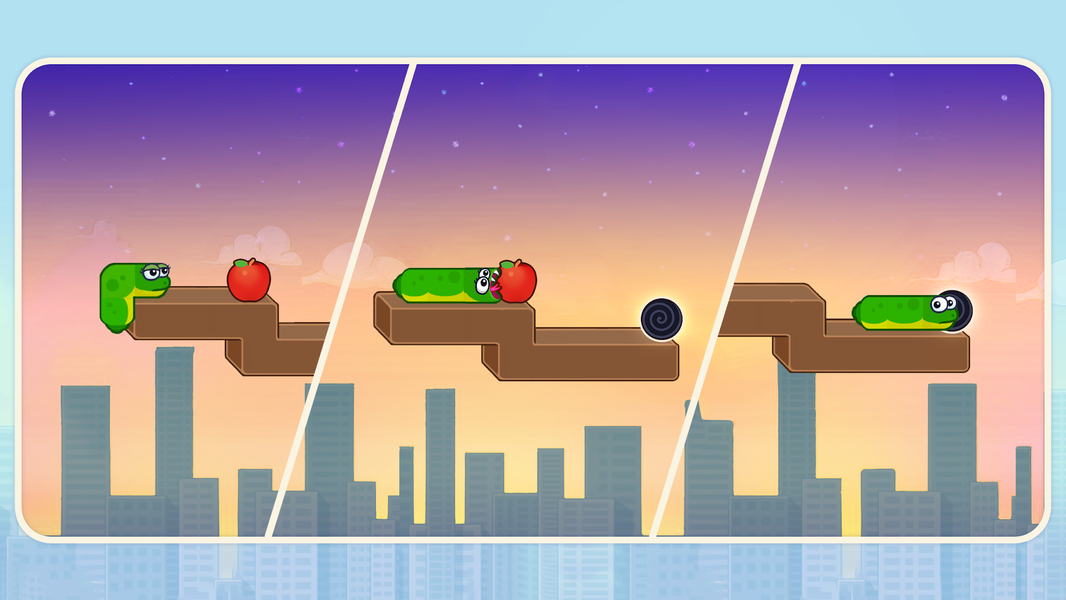 Snake Puzzle: Slither to Eat - عکس بازی موبایلی اندروید