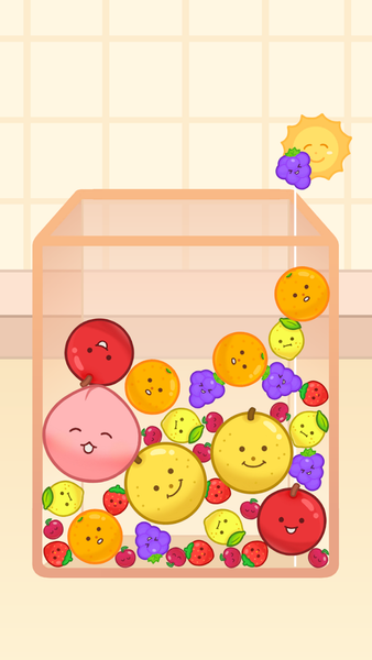 Fruit Party - Drop and Merge - Gameplay image of android game