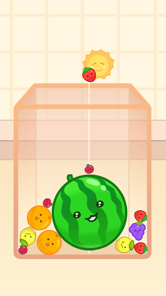 Fruit Party - Drop and Merge - Gameplay image of android game
