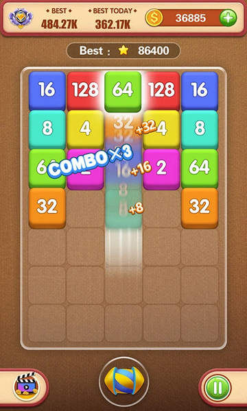 Tap to Merge - عکس بازی موبایلی اندروید