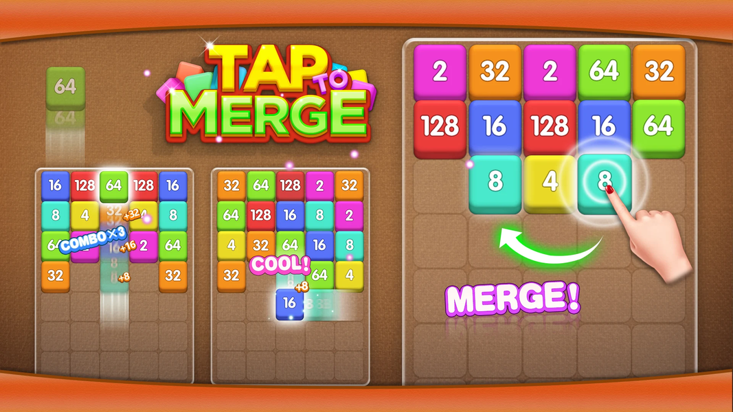 Tap to Merge - عکس بازی موبایلی اندروید