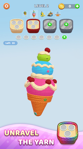 Yarn Fever! Unravel Puzzle - عکس بازی موبایلی اندروید