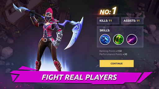 FOG MOBA Battle Royale Game - بتل رویال در مه - Gameplay image of android game