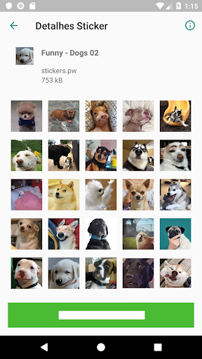 Stickers: Cute Funny Animals - عکس برنامه موبایلی اندروید