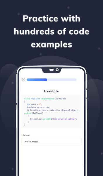 Learn Python - Image screenshot of android app