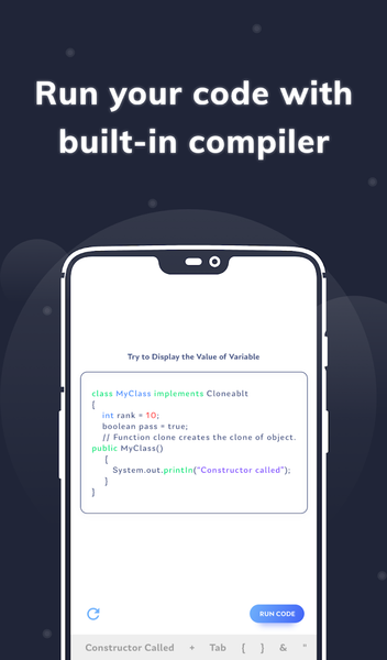 Learn Python - Image screenshot of android app
