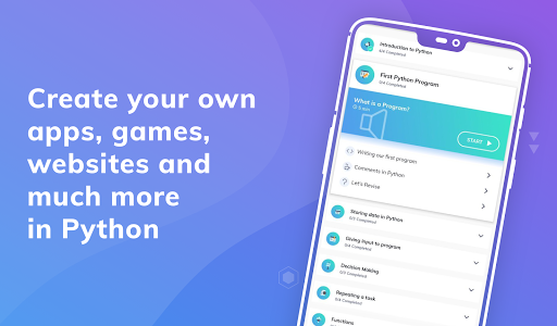 Learn Python Programming - عکس برنامه موبایلی اندروید