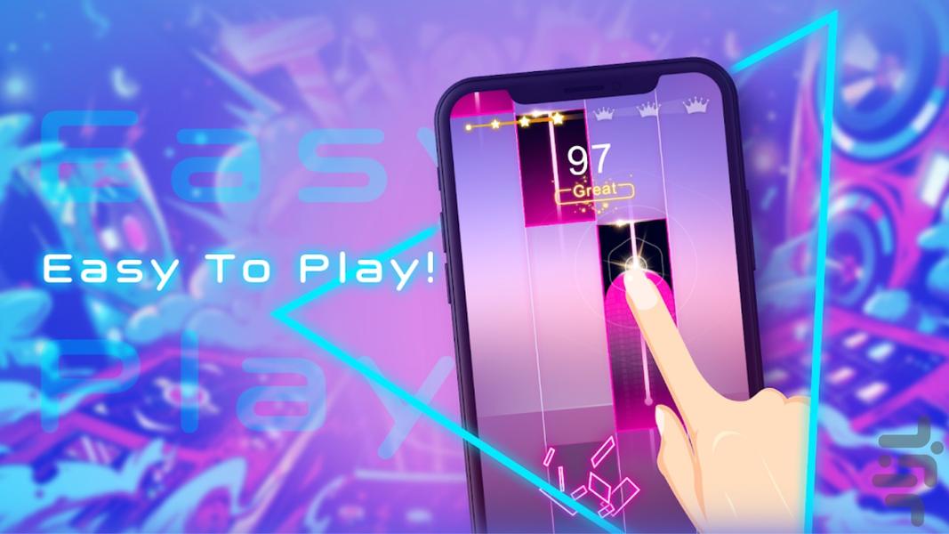 Piano Magic - Tap Tiles - عکس بازی موبایلی اندروید