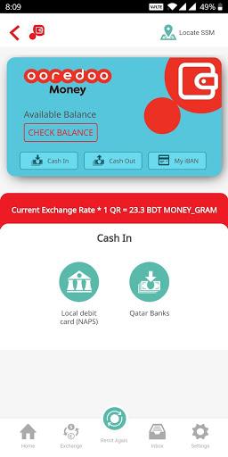 Ooredoo Money - Image screenshot of android app