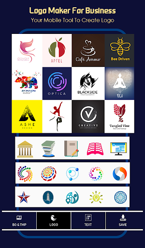 Logo Maker For Business Logo Design 2021 - Image screenshot of android app