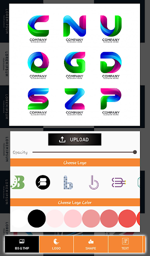 Logo Maker Plus - Free Logo Designer & Logo Art - عکس برنامه موبایلی اندروید