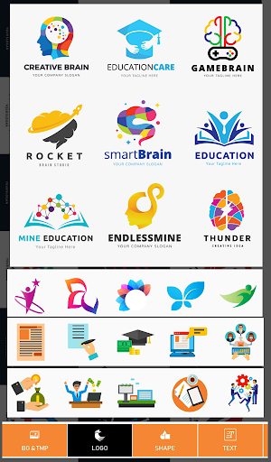 Logo Maker Plus - Free Logo Designer & Logo Art - عکس برنامه موبایلی اندروید