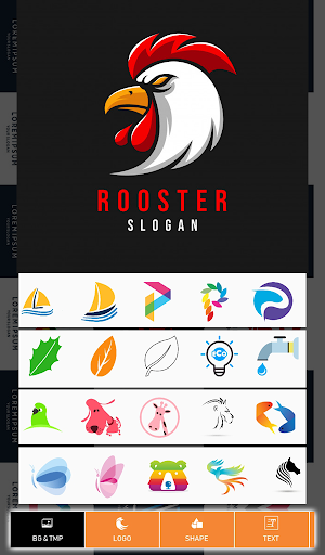 Logo Maker Plus - Free Logo Designer & Logo Art - عکس برنامه موبایلی اندروید