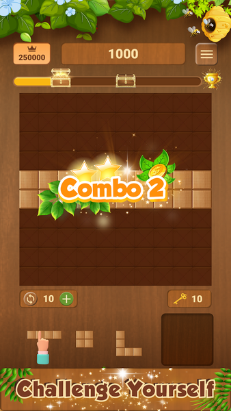 Woody Block Puzzle - Q Block - عکس بازی موبایلی اندروید