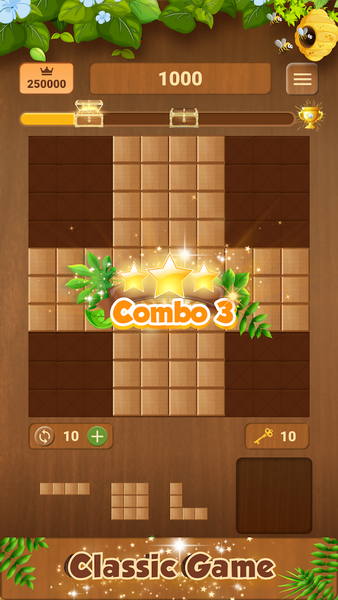 Woody Block Puzzle - Q Block - عکس بازی موبایلی اندروید