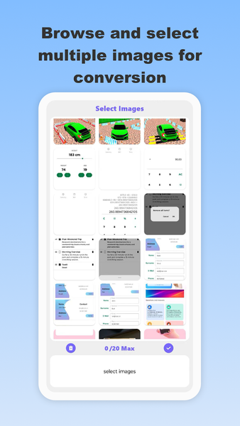 QuickImage Converter - عکس برنامه موبایلی اندروید