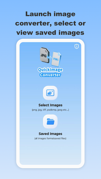 QuickImage Converter - عکس برنامه موبایلی اندروید