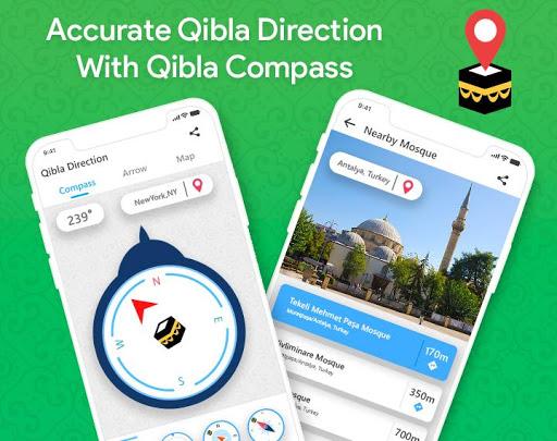 Qibla Compass: Qibla Direction - عکس برنامه موبایلی اندروید