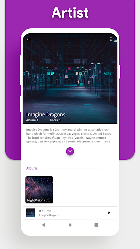 Eon Music Player - عکس برنامه موبایلی اندروید