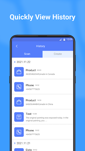 QR Code Scanner & Translate - عکس برنامه موبایلی اندروید