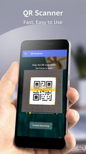 اسکنر کد QR - عکس برنامه موبایلی اندروید