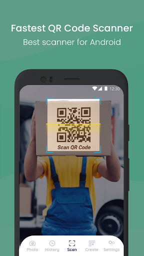 QR code scanner & Barcode Scan - Image screenshot of android app