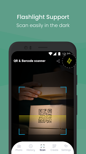 QR code scanner & Barcode Scan - عکس برنامه موبایلی اندروید