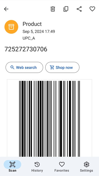 QR Code Scanner - without ads - عکس برنامه موبایلی اندروید
