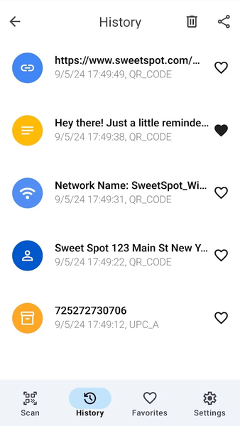 QR Code Scanner - without ads - عکس برنامه موبایلی اندروید