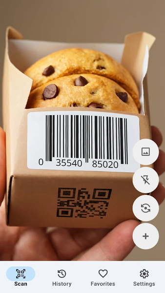 QR Code Scanner - without ads - عکس برنامه موبایلی اندروید