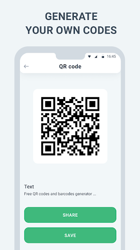 QR code & barcode scanner, reader, generator - Image screenshot of android app