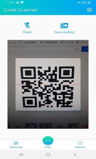 QR Code Reader - Scanner App - عکس برنامه موبایلی اندروید