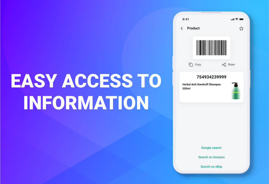 QR Scanner, Scan All Barcode - عکس برنامه موبایلی اندروید