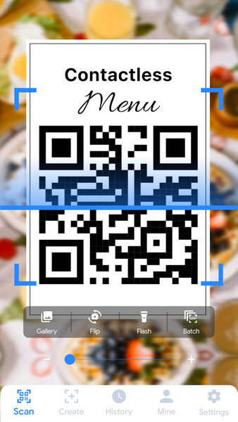 QR Code Scanner App, QR Scan - عکس برنامه موبایلی اندروید